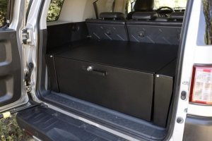 Toyota FJ Cruiser Security Storage Drawer - Tuffy Products - Black - `07-`14